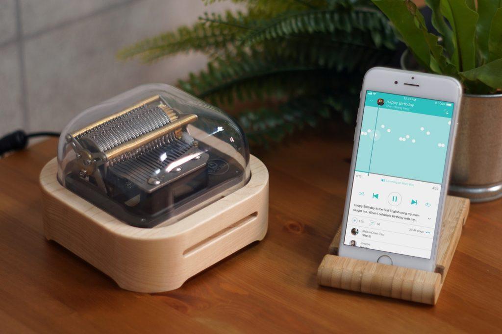 智慧音樂盒Muro Box - 全球唯一用手機APP控制的音樂盒