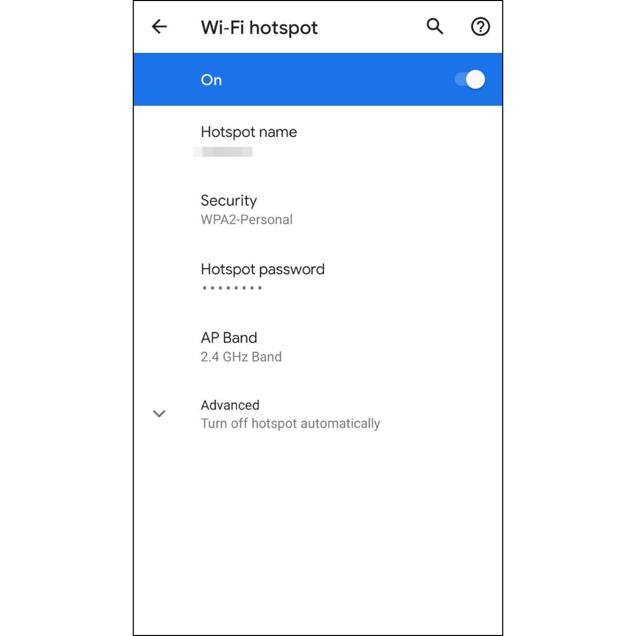 9. Turn on Personal HotspotWhile it is reconnecting, please go to the setting page to turn on the personal hotspot.