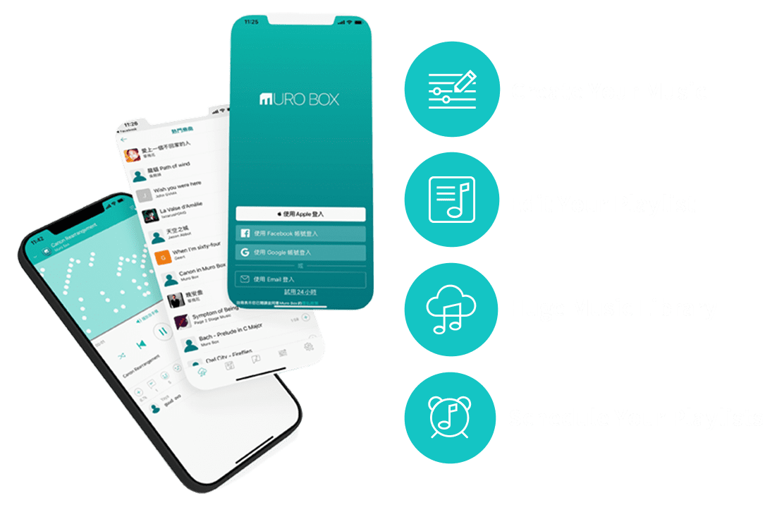 Muro BoxN20 Lite Play Unlimited Melodies You Love on a Mechanical