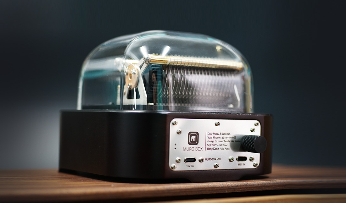 雷雕音樂盒展現客製化音樂盒的心意
