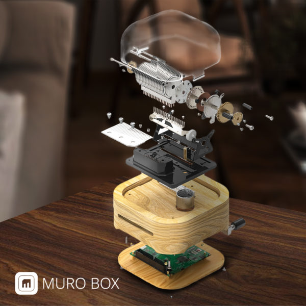 Assemble 200+ components of Muro Music Box