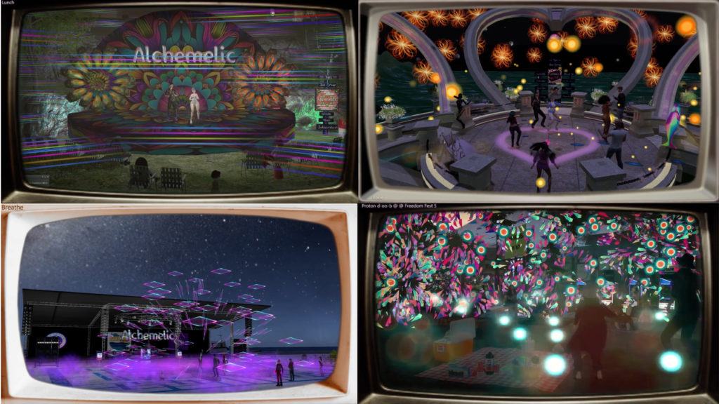 This image collection shows the Alchemic shows in the Second Life. Its style is very unique and recognizable.