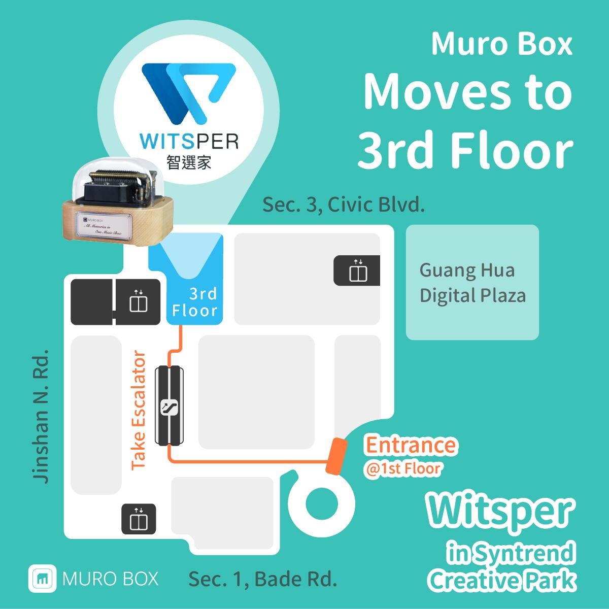 Read more about the article Muro Box is now moved to the 3rd Floor at Syntrend Creative Park!