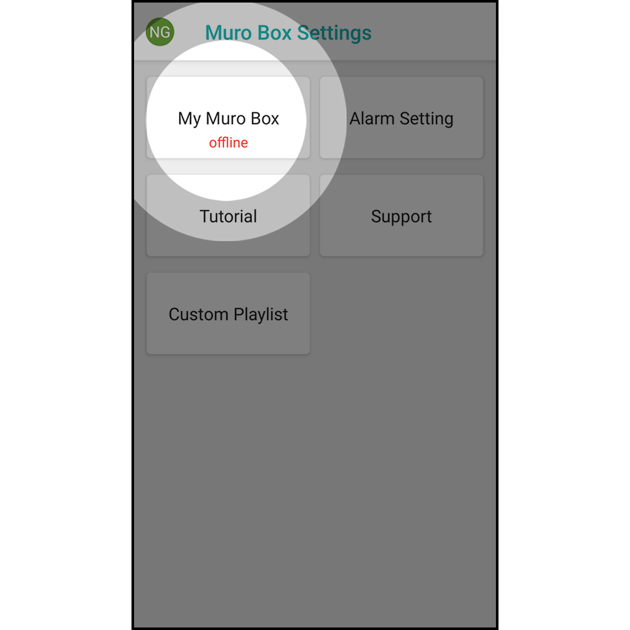 3.Enter My Muro Box
Hit “My Muro Box” to enter.