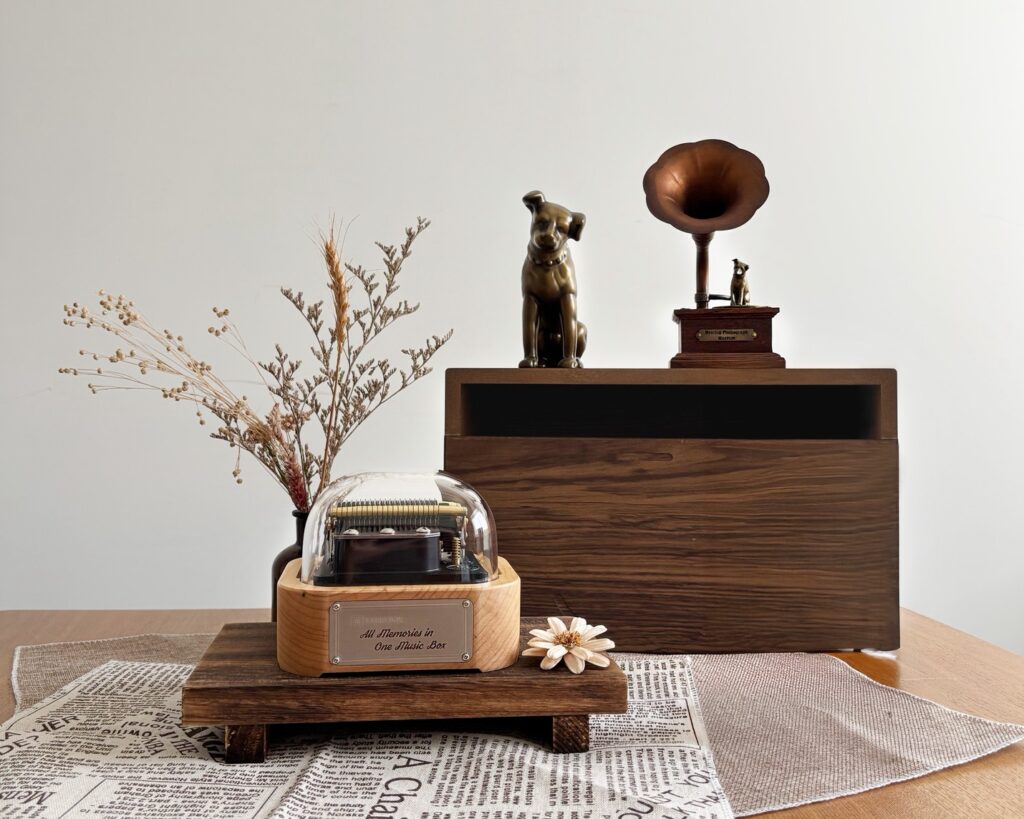 The Muro Box-N20 Standard Edition music box is currently on display at the Wending Phonograph Museum in Tainan.