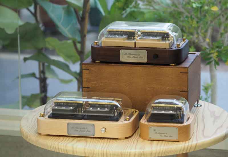 圖中三台智慧音樂盒分別為－上方：Muro Box-N40 穆風／左下：Muro Box-N40 標準版／右下：Muro Box-N20標準版