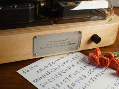 Just as I specially engraved on the custom plaque: “We are meant to be. Always have, always will. The true love comes once in a lifetime.” After all the storms we have faced along the way, we are still here, safe and together.