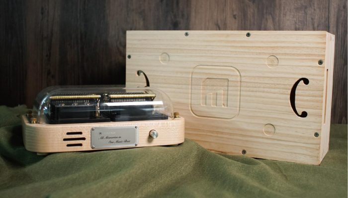 This update includes two key highlights: (1) Check out the first prototype of N40 Resonance Box made with pinewood to hear its sound quality. (2) Let’s see the new N40 metal plate’s new designs and tell us which one you prefer